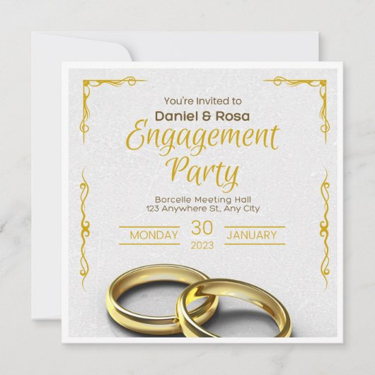 trouw uitnodiging Save The Dates (Voorkant)