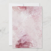 trouw uitnodigingskaart  kaart (Achterkant)