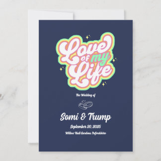 Trouw Uitnodigingskaart Kaart