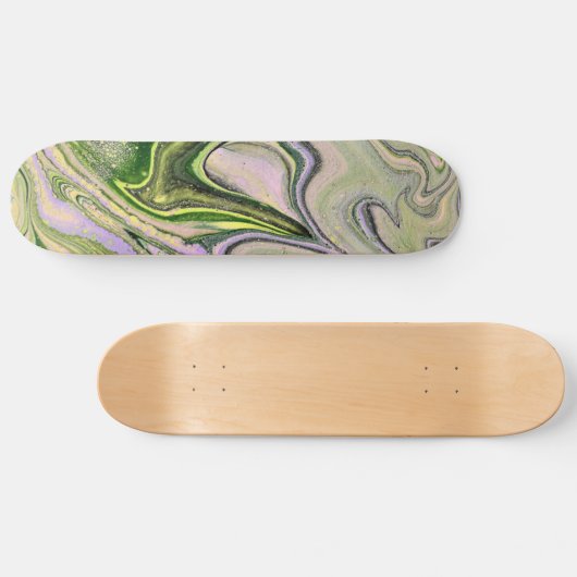 Trouw van jou 1 Kosteloos Vorm Groene Skateboard D (Horizontaal)