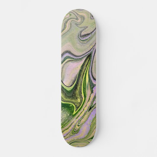 Trouw van jou 1 Kosteloos Vorm Groene Skateboard D (Voorkant)