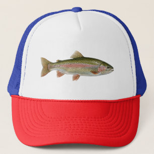 Trouw Visser - Forel Vissen Design Trucker Pet