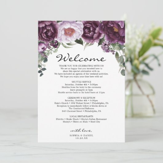 Trouw Welkom Itinerarium Programma Prunus Pioenroz (Staand voorkant)