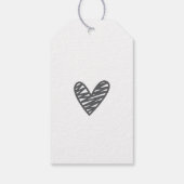 Trouw welkomst gunst cadeautag cadeaulabel (Achterkant)