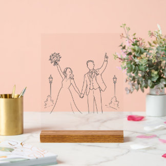 Trouw Woo! Decoratie Acrylaat Bord