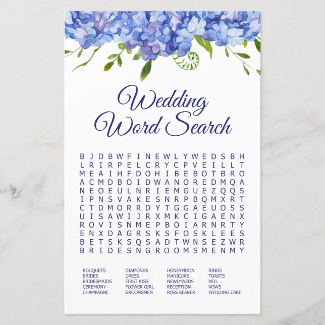 Trouw Woordzoeken Blauwe Hortensia (Voorkant)