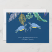 Trouw Zeeschildpadden Blauw Geel (Achterkant)