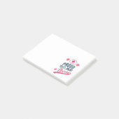 Trouw zijn aan het beroep van verpleegster post-it® notes (Schuin)