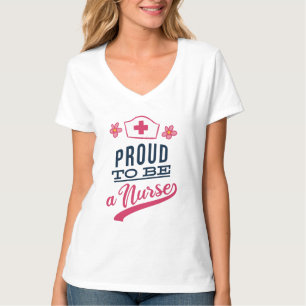 Trouw zijn aan het beroep van verpleegster t-shirt