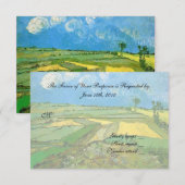 trouwacceptatiekaart RSVP kaartje (Voorkant / Achterkant)