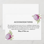 Trouwaccommodatiekaart Kaart (Voorkant / Achterkant)