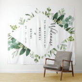 Trouwachtergrond, fotoframe, fotohokje-accessoire wandkleed (In Situ (horizontaal))