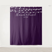 Trouwachtergrond, fotorekwisiet, aangepaste achter wandkleed (Voorkant)