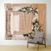 Trouwachtergrond Wandkleed (In Situ (horizontaal))