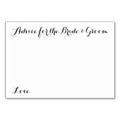 Trouwadvies Kaarten Advies voor de bruid & bruideg (Voorkant)