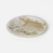 trouwalbum met daisy bouquet papieren bordje (Gekanteld)