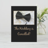 Trouwannuleringsbericht Aankondiging (Staand voorkant)