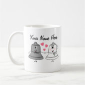 Trouwbellen Aangepaste Mok Schattige Grappig Cadea (Links)