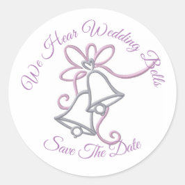 trouwbellen save the date stickers