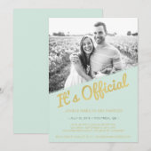 Trouwbericht en Uitnodiging (Voorkant / Achterkant)