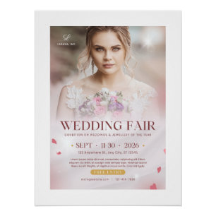 Trouwbeurs Poster – Elegante Bruidsexpositie De Perfect Poster