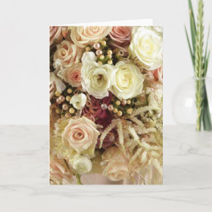 Trouwbloemen notitiekaarten