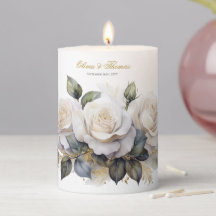 Trouwboeket met witte rozen