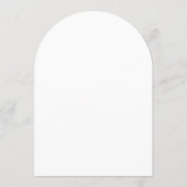 Trouwboog diner kaart (Achterkant)