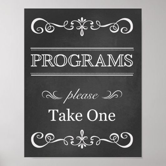 Trouwbord – Trouwprogramma Krijtbord Bord Poster (Voorkant)