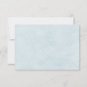 Trouwbruid Daisy RSVP Kaart (Achterkant)