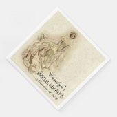 Trouwbruid Douche  Traditionele kant Servetten (Hoek)