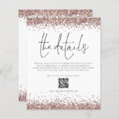 Trouwbudget Details QR-code Script Bijlage (Voorkant / Achterkant)