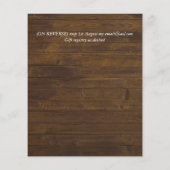 Trouwbudget met tulp en zonnebloem thema (Achterkant)