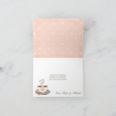 Trouwcadeau koffiebeker met monogram en hart in bl bedankkaart (Binnen)