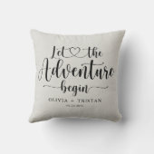 Trouwcadeau voor pasgetrouwden kussen (Achterkant)