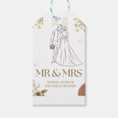 Trouwcadeauttas Cadeaulabel (Voorkant)