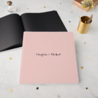 Trouwcalligrafie Elegante Roze Goud Eenvoudige Naa