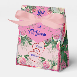 Trouwdag Bloeiende Liefde Bedankdoosjes