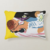 Trouwdag, bruid en bruidegom pasgetrouwden kussen (Voorkant)