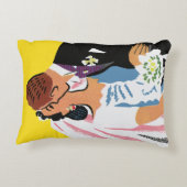 Trouwdag, bruid en bruidegom pasgetrouwden kussen (Achterkant)