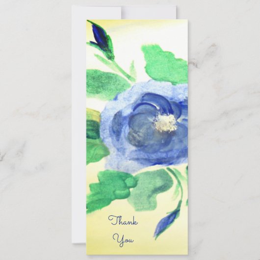 Trouwdag Gast Bedankt Aankondiging (Voorkant)