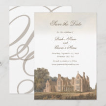 Trouwdag in een Engelse landhuis-chateau-villa in