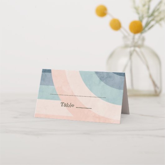 Trouwdag in regenboogstijl jaren 70 (Achterkant)