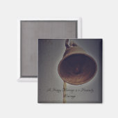 TROUWDAG MAGNEET ROMANTISCHE DESIGN STIJL (Voorkant / Achterkant)