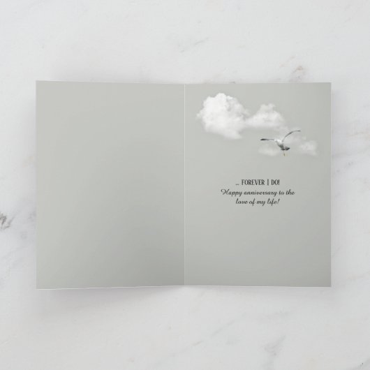 trouwdag met seashell kaart (Binnen)