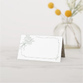 Trouwdetails Handgetekende Boog & Lint Boeket (Achterkant)