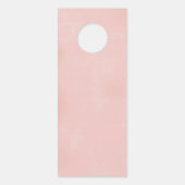 Trouwdeurhanger - Niet storen - Blush (Achterkant)