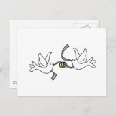 Trouwduiven met ringen Kaarten (Voorkant / Achterkant)