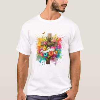 Trouwe Kruis: Inspirerend Jesus T-shirt