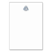 Trouwe Levende Kunst - Teacup met Kruis en Duif Kaart (Achterkant)